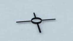 Bertrams Polyline EW Abstandhalter 40AH80 DN 80