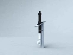 Bertrams Polyline LAS Grundpaket Dachheizzentrale 41KPDHZ60S Schrägdach 25-45°, DN 60/100, Schwarz