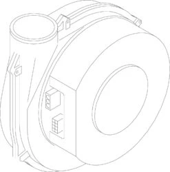 Bosch Gebläse 73320 230V (11-43kW)