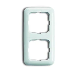 Universal Busch Jaeger Rahmen 2fach Reflex SI 2512-214 Alpinweiß Ral 9010 IP20