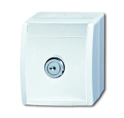 Universal Busch Jaeger Schuko Steckdose 20 EWSL-54 Alpinweiss Abschliessbar Aufputz Ocean