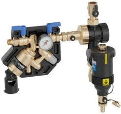 Caleffi Ba Füllkombi DE3580010 1/2", Anschluss Schlammabscheider Ø 22mm, Mit DIRTMAGPLUS