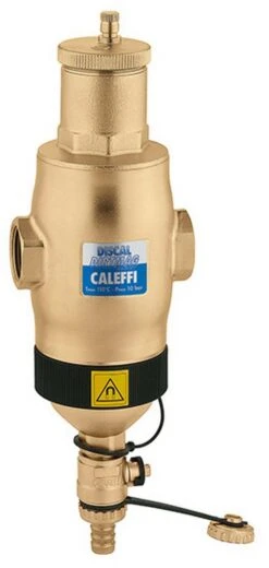 Caleffi Mikroblasen-Schlammabscheider 546105 Messing-Gehäuse, Mit Magnet, 3/4" IG