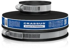 Crassus Cac Adapterkupplung CRA12041 1225, 110-122/48-56mm, 0,6 Bar