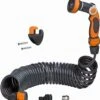 Ewuaqua Spiralschlauch-Set 72008 10 M, Komplett, Mit Wandbefestigung 2 Ewuaqua Spiralschlauch-Set 72008 10 M, Komplett, Mit Wandbefestigung -Heimwerkzeuge Ewuaqua Spiralschlauch Set 72008 10 m komplett mit Wandbefestigung