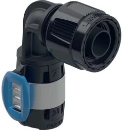 Geberit FlowFit Übergangswinkel 620491001 DN 15, Ø 20 Mm, 4,2 Cm, 90Grad