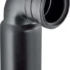 Geberit Pe Anschlussbogen 367070161 DN 100/90, 90Grad, PE-HD, Für Wand-WC -Heimwerkzeuge Geberit Pe Anschlussbogen 367070161 DN 100 90 90Grad PE HD fuer Wand WC