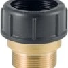 Geberit Pe Übergangsstutzen 359311001 Messing, DN 56, R 2, Mit AG Und Quetschverschraubung -Heimwerkzeuge Geberit Pe Uebergangsstutzen 359311001 Messing DN 56 R 2 mit AG und Quetschverschraubung