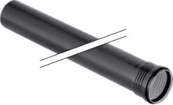 Geberit Silent PP Rohr 390401141 DN 90, 250 Mm, Mit Muffe, Schalloptimiert