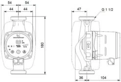 Grundfos Alpha 2 25-60 N Heizungspumpe 99271967 130mm, Edelstahl, D-A-CH, Modell 2017 5 Grundfos Alpha 2 25-60 N Heizungspumpe 99271967 130mm, Edelstahl, D-A-CH, Modell 2017 -Heimwerkzeuge Grundfos Alpha 2 25 60 N Heizungspumpe 99271967 130mm Edelstahl D A CH Modell 2017 1