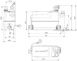 Grundfos Kleinhebeanlage Sololift2 97775317 Typ C-3, 0,6 KW, 1 X 220-240 V, 50 Hz -Heimwerkzeuge Grundfos Kleinhebeanlage Sololift2 97775317 Typ C 3 06 kW 1 x 220 240 V 50 Hz 1