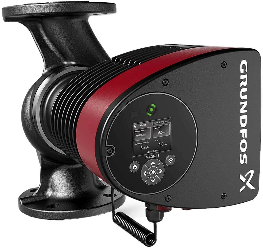 Grundfos Magna3 Heizungsumwälzpumpe 97924706 80-40F, 360 Mm, PN 16, 230 V 3 Grundfos Magna3 Heizungsumwälzpumpe 97924706 80-40F, 360 Mm, PN 16, 230 V