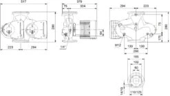 Grundfos Magna3 D Umwälzdoppelpumpe 97924878 65-100F, 340 Mm, PN 16, 230 V -Heimwerkzeuge Grundfos Magna3 d Umwaelzdoppelpumpe 97924878 65 100F 340 mm PN 16 230 V 1