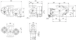 Grundfos Magna3 D Umwälzdoppelpumpe 98333881 32-80F, 220 Mm, PN 6/10, 230 V -Heimwerkzeuge Grundfos Magna3 d Umwaelzdoppelpumpe 98333881 32 80F 220 mm PN 6 10 230 V 1