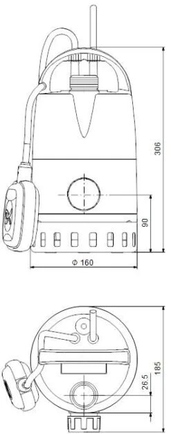 Grundfos Multibox Hochwasser Gesamtpaket 97519841 MULTIBOX CC7-A1 1x230V 0,38kW 10m Kabel -Heimwerkzeuge Grundfos Multibox Hochwasser Gesamtpaket 97519841 MULTIBOX CC7 A1 1x230V 038kW 10m Kabel 2