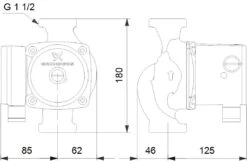 Grundfos Serie 100 Umwälzpumpe 99255525 UPS 25-80 N, 230 V, UBA, 180mm 5 Grundfos Serie 100 Umwälzpumpe 99255525 UPS 25-80 N, 230 V, UBA, 180mm -Heimwerkzeuge Grundfos Serie 100 Umwaelzpumpe 99255525 UPS 25 80 N 230 V UBA 180mm 1