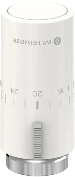 IMI Heimeier Halo Thermostatkopf 750000500 Skalenhaube Weiss RAL 9016