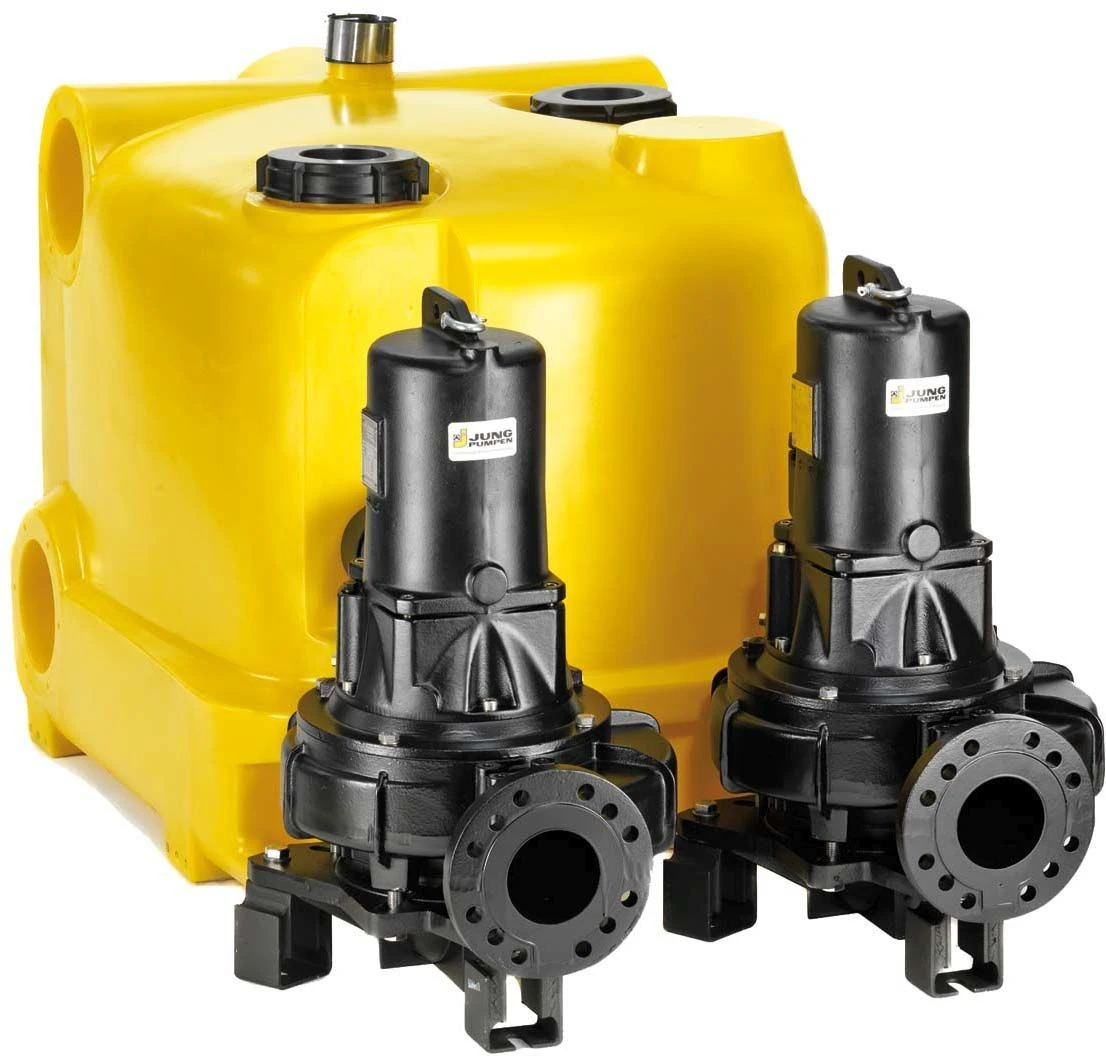 Jung Compli Fäkalienhebeanlage JP50125 1555/4 C5 HL, Doppelanlage 3 Jung Compli Fäkalienhebeanlage JP50125 1555/4 C5 HL, Doppelanlage