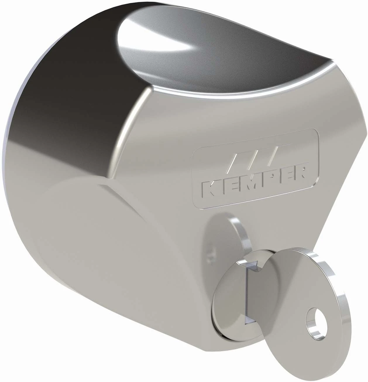 Kemper Frosti Bediengriff 5750000300 Glanz Verchromt, Abschließbar 3 Kemper Frosti Bediengriff 5750000300 Glanz Verchromt, Abschließbar