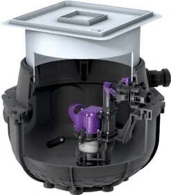 Kessel Aqualift S Hebeanlage 280500X GTF 500-S1, Befliesbar, Zum Einbau In Bodenplatte, 230 V