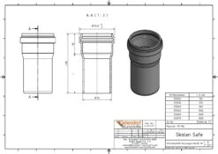 Ostendorf SKOLAN Safe SKOLANsafe-Rohr 335010 DN/OD 110, 250 Mm, Mit Muffe -Heimwerkzeuge Ostendorf SKOLAN safe SKOLANsafe Rohr 335010 DN OD 110 250 mm mit Muffe 1