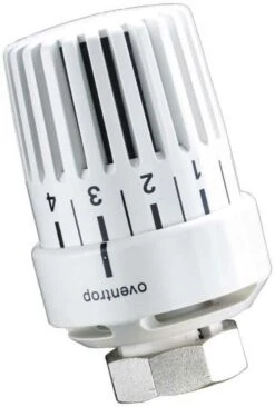 Oventrop Thermostatkopf Uni RTL 1027100 M30x1,0, Für Rücklauftemperaturbegrenzung, Weiß