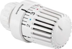 Oventrop Uni LD Thermostat 1011472 7-28 GradC, Weiß, Ohne Nullstellung, Mit Memoscheibe