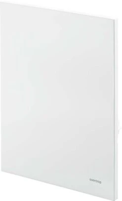 Oventrop Unibox Abdeckung 1022775 Echtglas Schwarz, Geschlossen