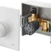 Oventrop Unibox Rücklauftemperaturregelung 1022735 Weiß, Mit Ventil Und Thermostat -Heimwerkzeuge Oventrop Unibox Ruecklauftemperaturregelung 1022735 weiss mit Ventil und Thermostat