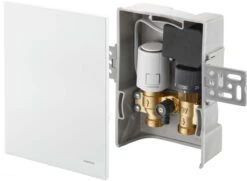 Oventrop Unibox Temperaturregelung 1022737 R-Tronic Weiß, Für Raum Und Rücklauf