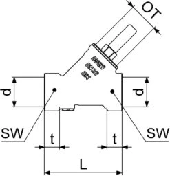 Schlösser Rückflussverhinderer 0013253200001 DN 32, G 1 1/4, Ohne Entleerung -Heimwerkzeuge Schloesser Rueckflussverhinderer 0013253200001 DN 32 G 1 1 4 ohne Entleerung 1
