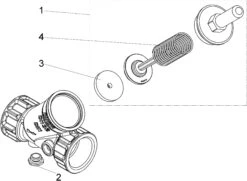 Schlösser Rückflussverhinderer 0013253200001 DN 32, G 1 1/4, Ohne Entleerung -Heimwerkzeuge Schloesser Rueckflussverhinderer 0013253200001 DN 32 G 1 1 4 ohne Entleerung 2