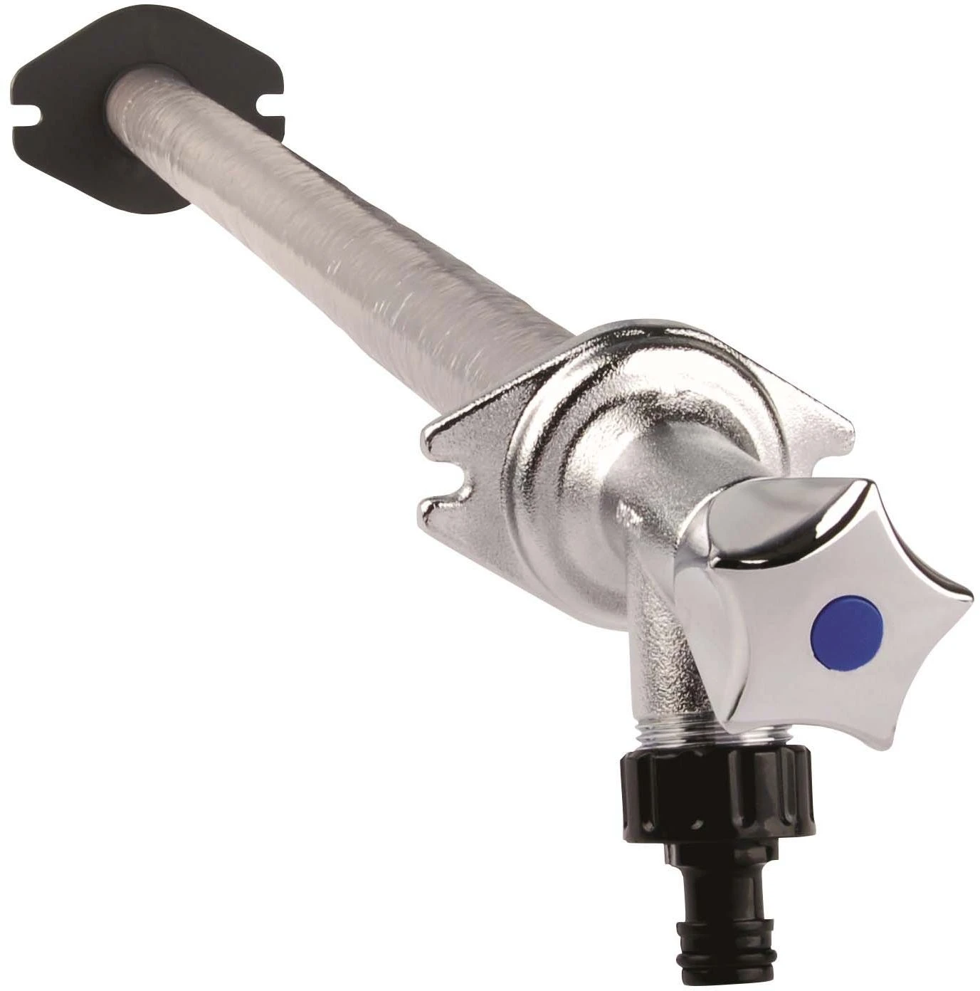 Seppelfricke SEPP Eis-Basis Außenwandventil 0536077 DN 15, Messing Verchromt, Frostsicher, Steckschlüssel/Kronengriff 3 Seppelfricke SEPP Eis-Basis Außenwandventil 0536077 DN 15, Messing Verchromt, Frostsicher, Steckschlüssel/Kronengriff