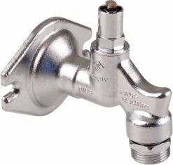 Seppelfricke SEPP Eis Fertigbauset 0201257 Messing Verchromt, Mit Rohrbelüfter, Rückflussverhinderer, Steckschlüssel