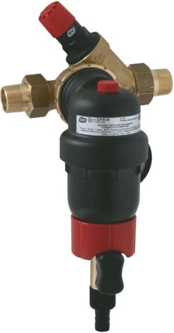 Syr - Sasserath Duo 2314 Rückspülfilter 2314.20.004 DN 20, Mit Druckminderer Und Manometer, Manuell