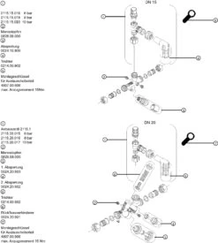 Syr - Sasserath Sicherheitsgruppe 0024.20.001 DN 20, 8 Bar, R 3/4, Rohgelb -Heimwerkzeuge Syr Sasserath Sicherheitsgruppe 0024.20.001 DN 20 8 bar R 3 4 rohgelb 2