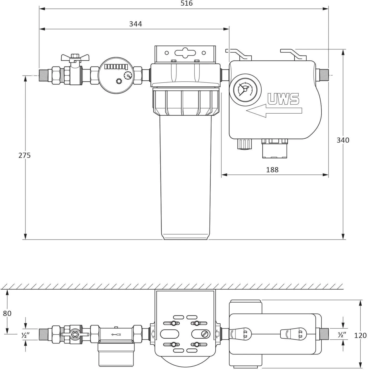 UWS Heaty Nachspeiseeinheit 100330 Max. Füllleistung 60 L/h 4 UWS Heaty Nachspeiseeinheit 100330 Max. Füllleistung 60 L/h – Bild 2