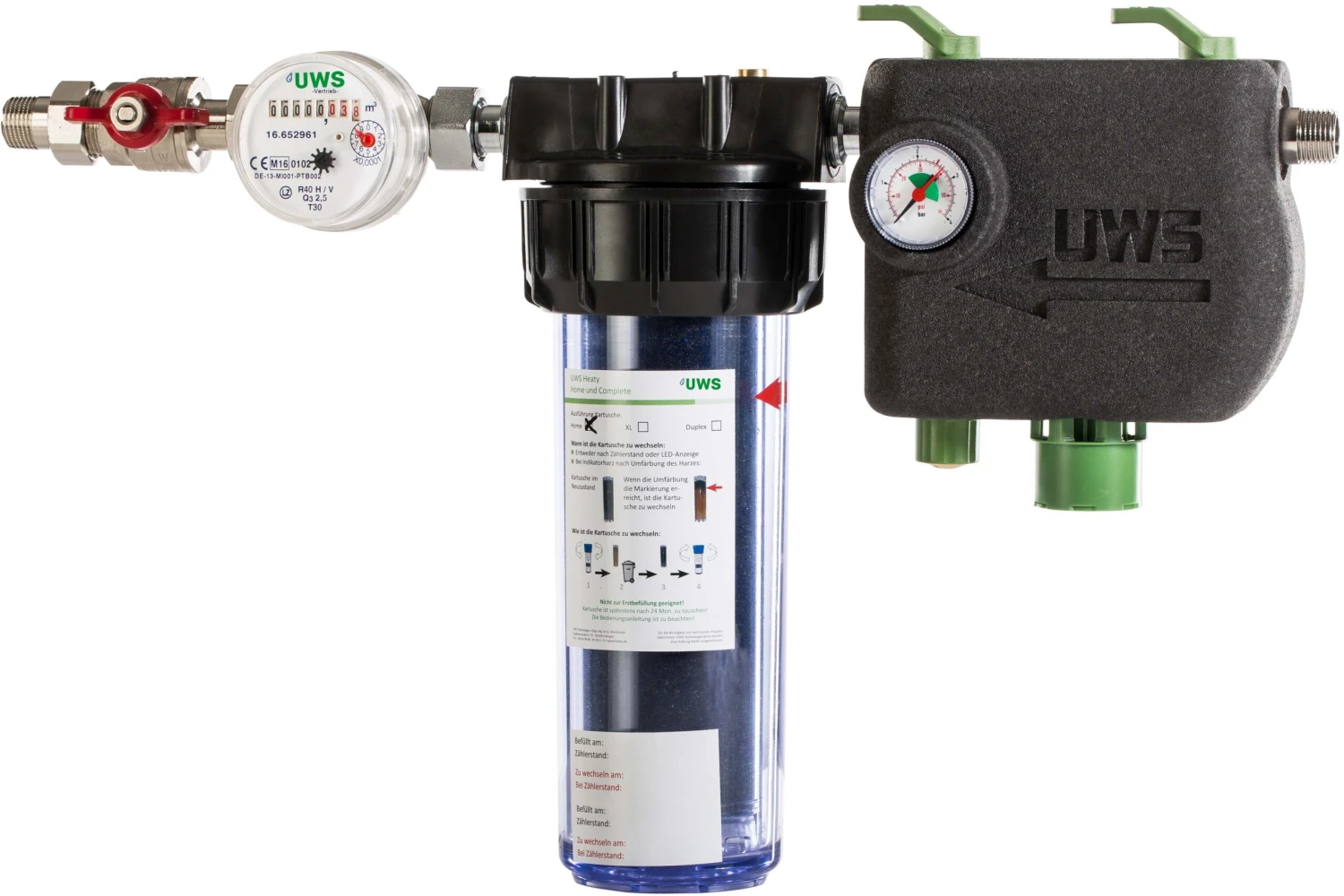 UWS Heaty Nachspeiseeinheit 100330 Max. Füllleistung 60 L/h 3 UWS Heaty Nachspeiseeinheit 100330 Max. Füllleistung 60 L/h