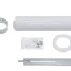 Vaillant Basis Anschluss Set 60/100mm 303920 Konzentrisch, An Abgasleitung Ø 80 PP Im Schacht -Heimwerkzeuge Vaillant Basis Anschluss Set 60 100mm 303920 konzentrisch an Abgasleitung o 80 PP im Schacht