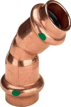 Viega Bogen Profipress 2426 28 Mm, 45°, Kupfer, SC-Contur
