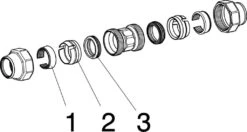 Viega Kupplung Maxiplex 9041 20 Mm, Rotguss -Heimwerkzeuge Viega Kupplung Maxiplex 9041 20 mm Rotguss 2