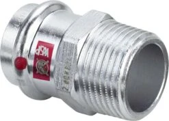 Viega Prestabo Übergangsstück 641993 28 Mm X R 3/4, Stahl Unlegiert, SC-Contur, Mehrkant