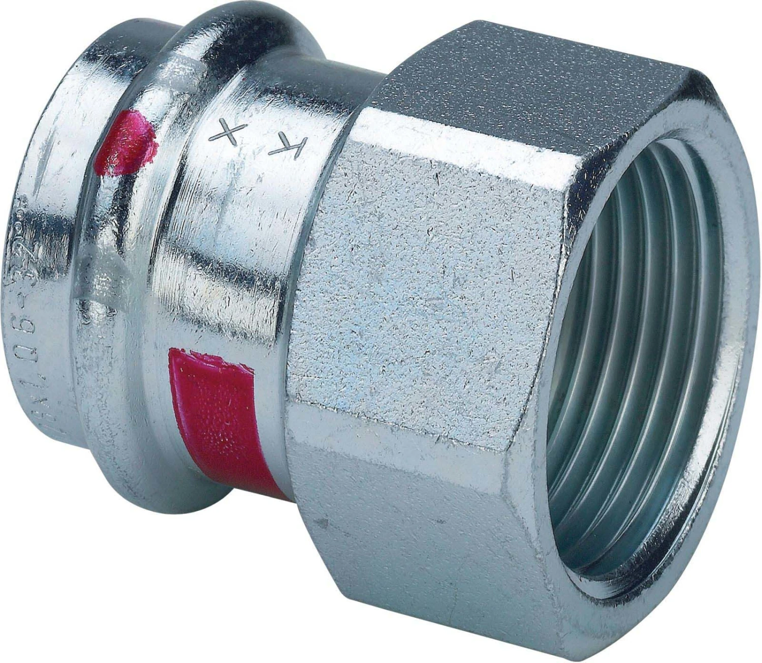 Viega Prestabo Übergangsstück 704766 35 Mm X Rp 1, Stahl Unlegiert, SC-Contur, Mehrkant 3 Viega Prestabo Übergangsstück 704766 35 Mm X Rp 1, Stahl Unlegiert, SC-Contur, Mehrkant