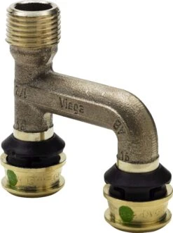 Viega Raxofix Erweiterungsstück 647674 R 1/2x16mm, Siliziumbronze, Mit SC-Contur