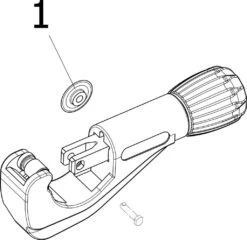 Viega Rohrabschneider 571375 25-63mm, Für Kunststoffrohr -Heimwerkzeuge Viega Rohrabschneider 571375 25 63mm fuer Kunststoffrohr 2