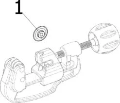 Viega Rohrabschneider 652128 6-35mm, Stahl, Für Kupfer-/Edelstahl-Rohr -Heimwerkzeuge Viega Rohrabschneider 652128 6 35mm Stahl fuer Kupfer Edelstahl Rohr 2