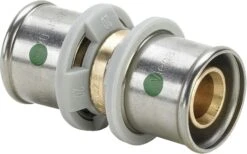 Viega Sanfix-P Kupplung 566500 32 X 25 Mm, Mit SC-Contur, Rotguss