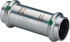 Viega Sanpress Inox Schiebemuffe 436377 15mm, Stahl Nichtrostend, SC-Contur