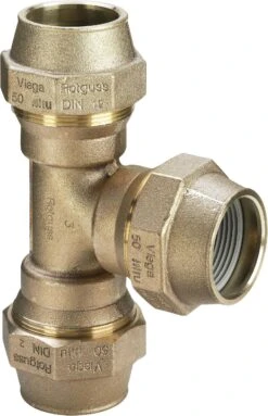 Viega T-Stück Maxiplex 20 Mm, Rotguss, Gleichseitig