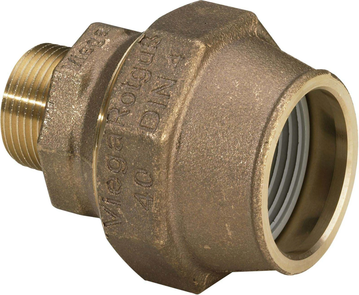 Viega Verschraubung Maxiplex 9011 50 Mm X 11/2" AG, Rotguss 3 Viega Verschraubung Maxiplex 9011 50 Mm X 11/2" AG, Rotguss